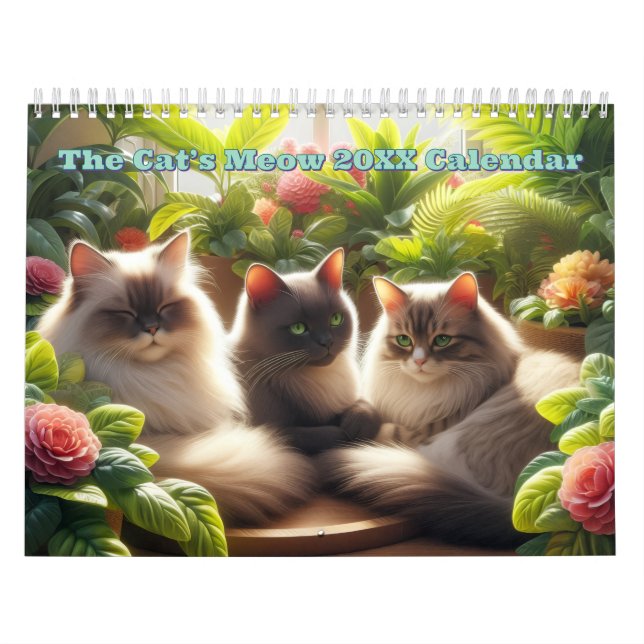 The Cat's Meow Calendar (Cover)