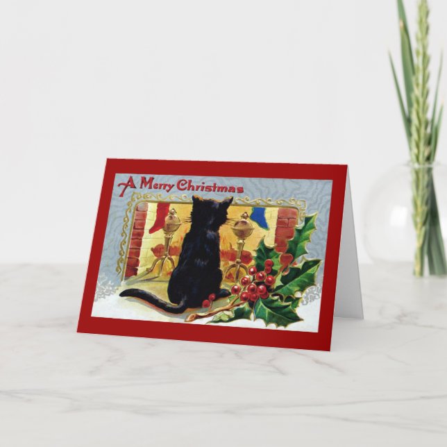 The Cat's Meow Christmas Card (Front)