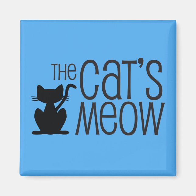 The Cat's Meow Magnet (Front)