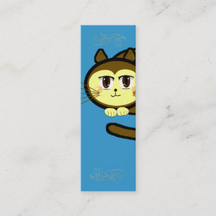 The Cat's Meow Mini Business Card