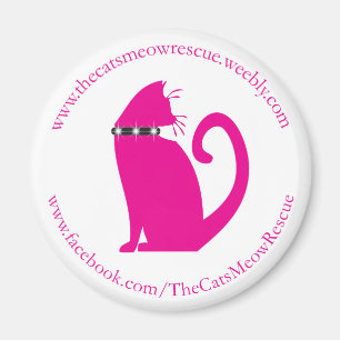 The Cat's Meow Rescue Magnet