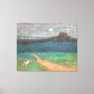 The Cat's Midnight Journey Canvas Print