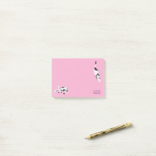 The Cats of cadstudios Pink Post-it Notes