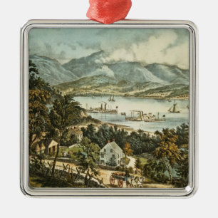 The Catskill Mountains Metal Tree Decoration