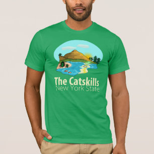 The CATSKILLS New YORK State T-Shirt