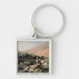 The Caucasus, 1872 Key Ring