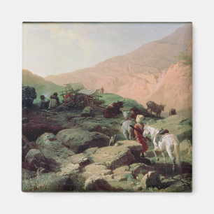The Caucasus, 1872 Magnet