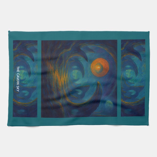 The Cavern Sky Kitchen Towel (Horizontal)