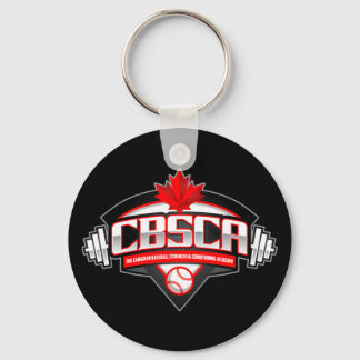 The CBSCA 2.25" Basic Button Keychain