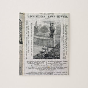 The Celebrated 'Archimedean' Lawn Mowers, from the Jigsaw Puzzle