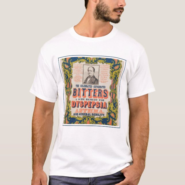 The Celebrated Oxygenated Bitters T-Shirt (Front)