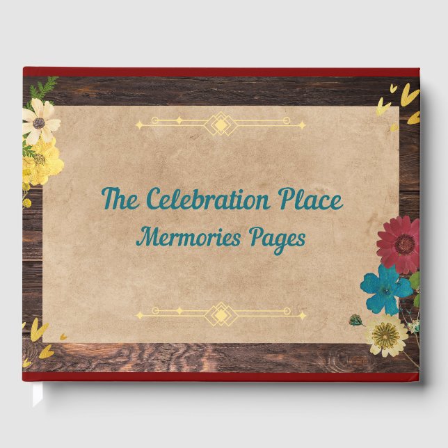 The Celebration Pages Guest Book (Front)