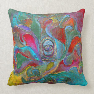 ”The Celest Guardian from Unseen” by Paul Buic Cushion