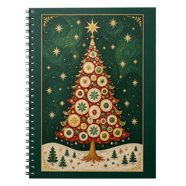 The Celestial Evergreen Notebook (Front)