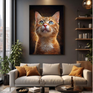 The Celestial Gaze Canvas Print