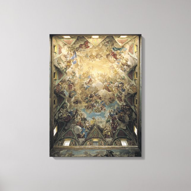 The Celestial Glory and the Triumph of Canvas Print (Front)