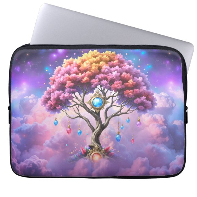 The Celestial Tree of Becoming. Laptop Sleeve (Front)