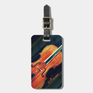 The Cello/Personalised Gifts for Cellist Luggage Tag