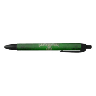 The celtic cross black ink pen