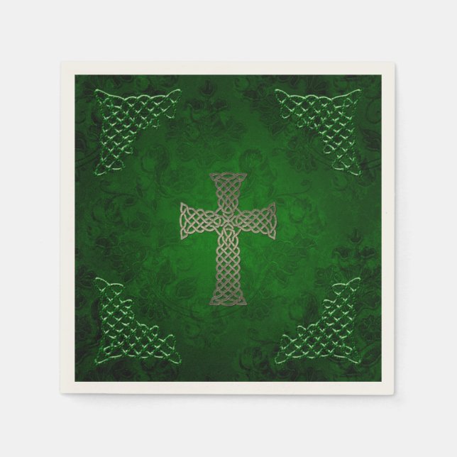The celtic cross napkin (Front)