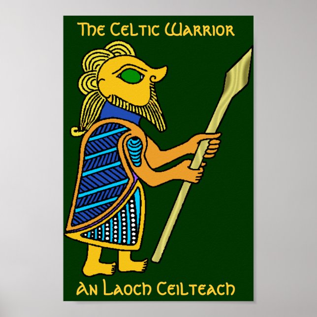 The Celtic Warrior Poster (Front)