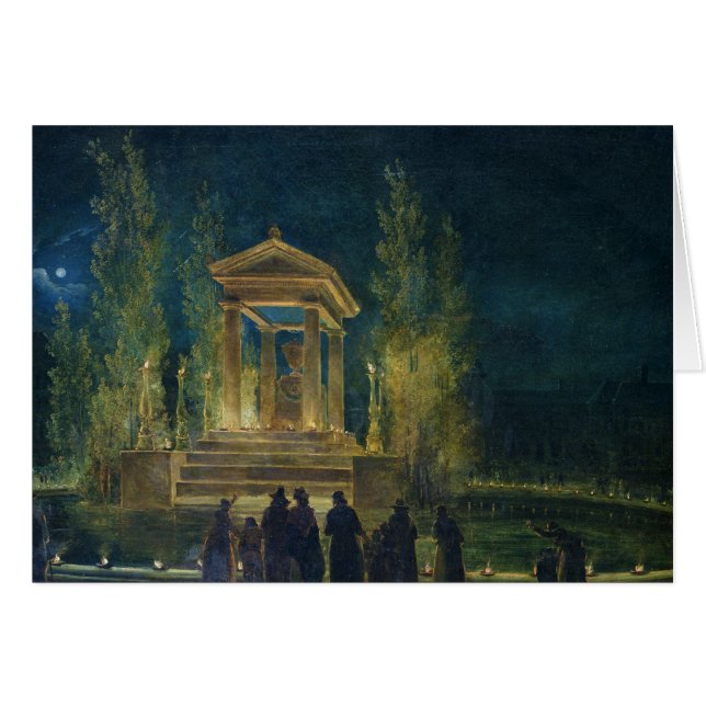 The Cenotaph of Jean Jacques Rousseau (Front Horizontal)