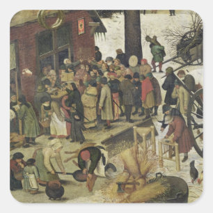 The Census at Bethlehem 2 Square Sticker