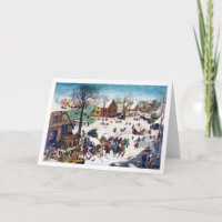 The Census at Bethlehem, Pieter Bruegel