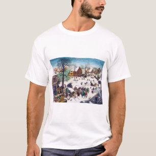 The Census at Bethlehem, Pieter Bruegel T-Shirt