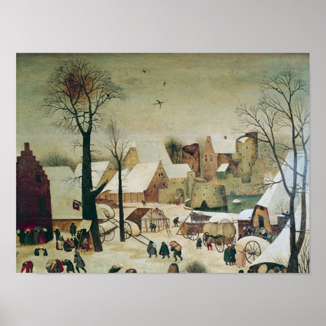 The Census at Bethlehem Poster (Front)