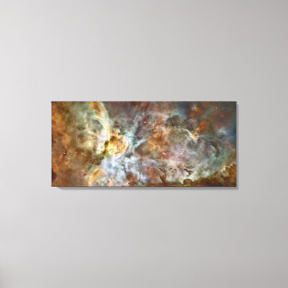 The central region of the Carina Nebula Canvas Print