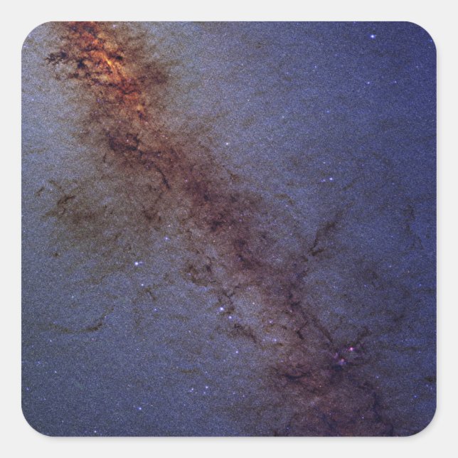 The centre of our Milky Way Galaxy Square Sticker (Front)