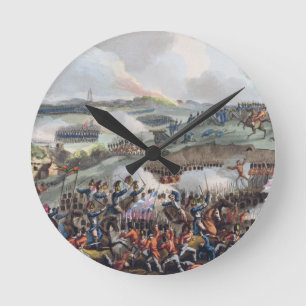 The Centre of the British Army in Action at the Ba Round Clock