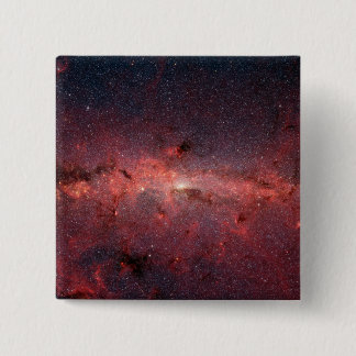 The centre of the Milky Way Galaxy 15 Cm Square Badge
