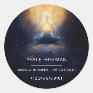 The Centre Within Mindful Stillness Classic Round Sticker