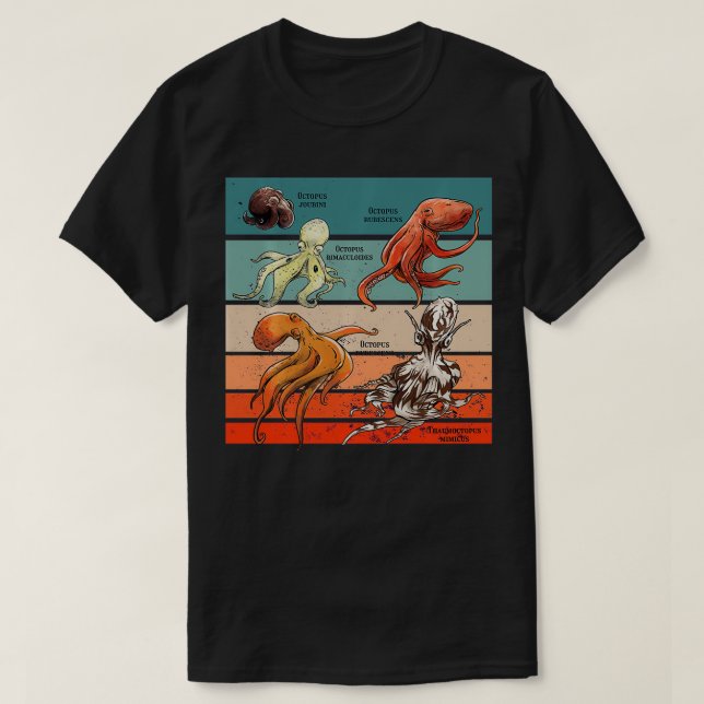 The Cephalopods  T-Shirt (Design Front)