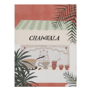 The Chai Wala's Window Poster