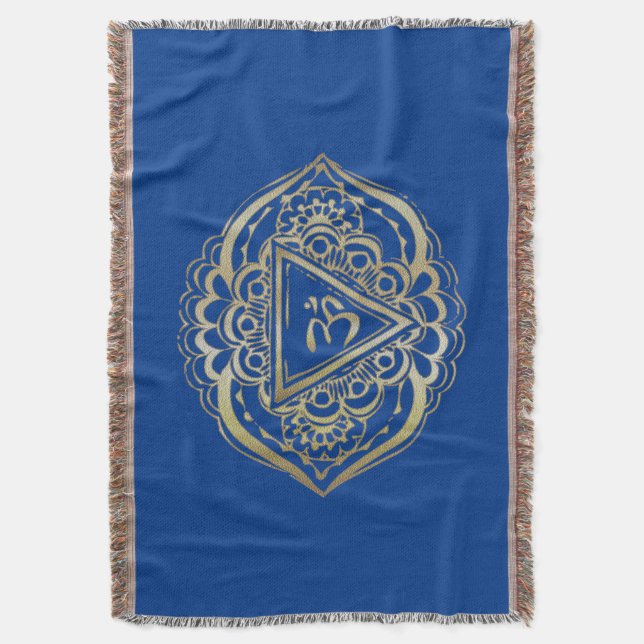 The Chakras Ajna - Blanket (Front Vertical)