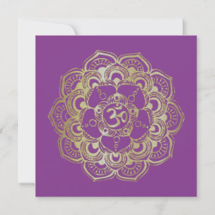 The Chakras Sahasrara - Greeting Card