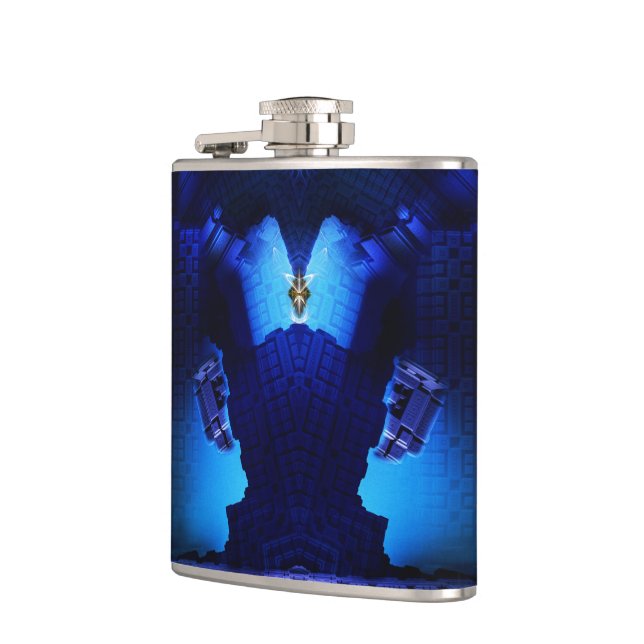 The Chamber Of Talidos Steel Flask (Left)