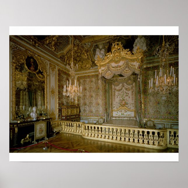 The Chambre de la Reine (Queen's Bedroom) (photo) Poster (Front)