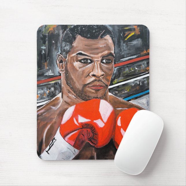 The Champ Painting by Alfred Fox Mouse Pad (With Mouse)