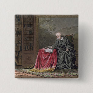 The Chancellor, Michel de l'Hopital (c.1503-73) Co 15 Cm Square Badge