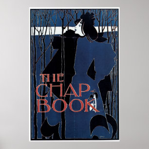 The Chap-Book ~ Blue Lady Poster