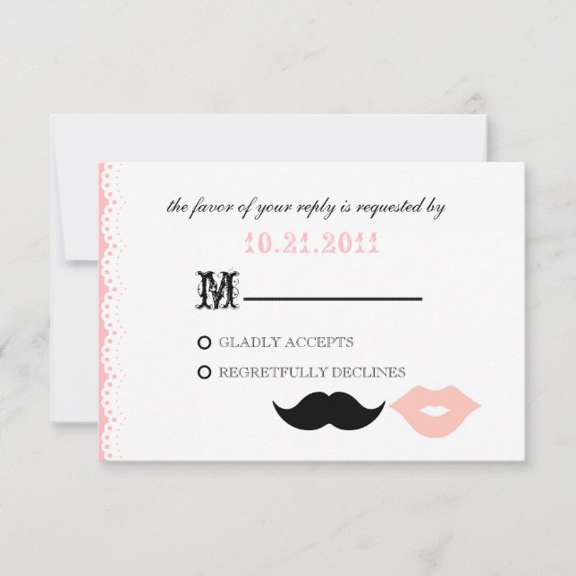 THE CHAPLIN - PRIMROSE RSVP CARD (Front)