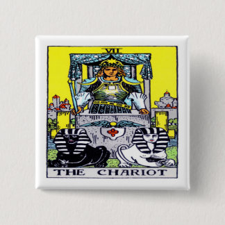 The Chariot 15 Cm Square Badge
