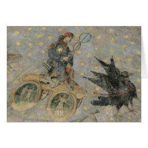 The Chariot of Mercury, detail from the vaulting