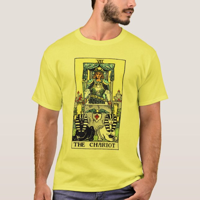 The Chariot Tarot Card T-Shirt (Front)
