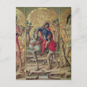 The Charity of St. Martin Postcard