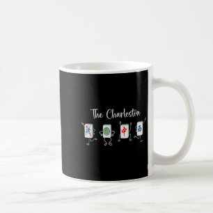 The Charleston Mahjong, Funny Mahjong Dance  Coffee Mug